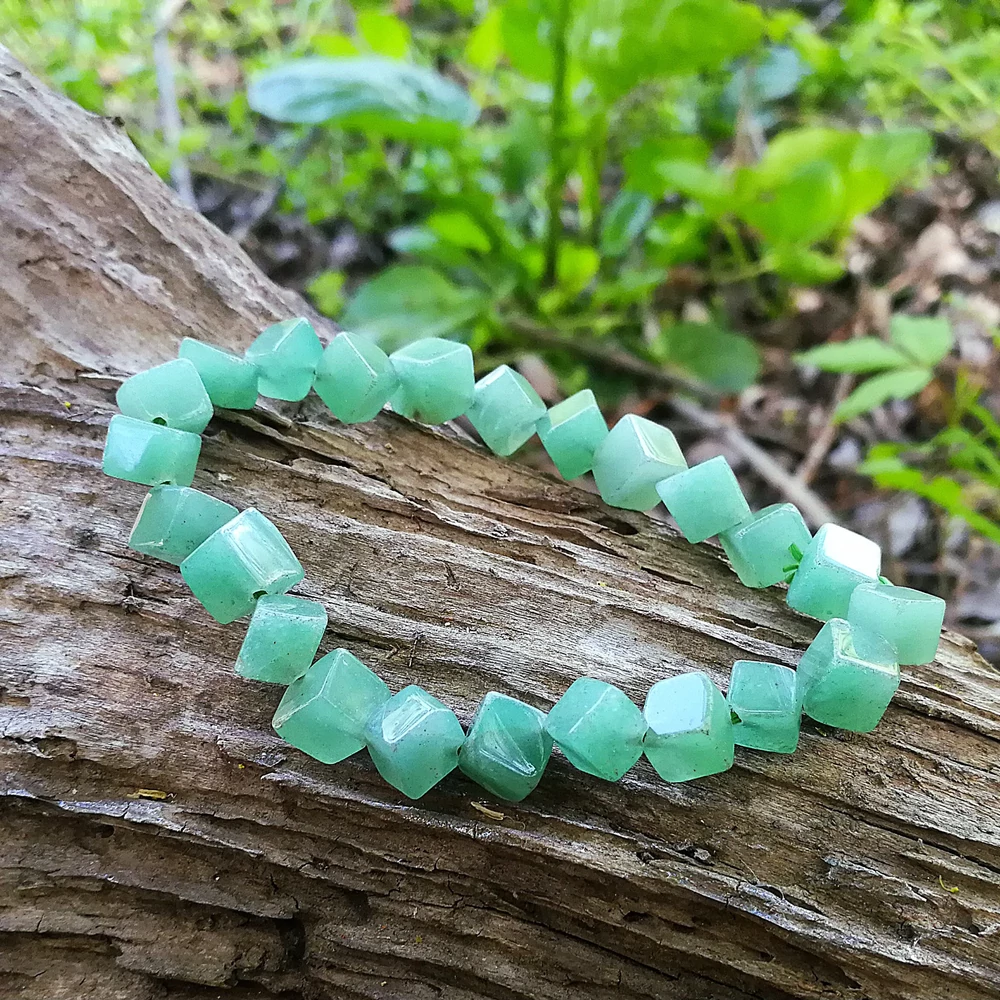 Aventurin kocka karkötő 7 mm