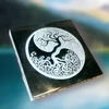 Kép 2/2 - Szelenit lap – Életfa és Yin yang szimbólummal