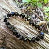 Kép 1/4 - Füstkvarck kocka karkötő 5 mm