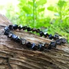 Kép 4/4 - Füstkvarck kocka karkötő 5 mm
