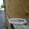 Kép 2/4 - Fehér holdkő karkötő 8 mm, 1. osztályú