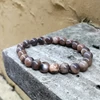 Kép 1/4 - Fekete holdkő karkötő 8 mm, 1. osztályú