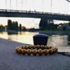 Kép 6/7 - Gold Hematit karkötő 8 mm