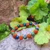 Kép 1/3 - Rudraksha - Kvarc Lapis Lazuli karkötő