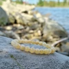 Kép 3/3 - Narancs kalcit karkötő 6 mm