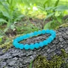 Kép 3/3 - Amazonit kékeszöld karkötő 8 mm