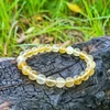 Kép 2/3 - Sárga fluorit karkötő 8 mm