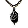 Kép 5/7 - Ónix Pentagrama - Wicca medálos nyaklánc