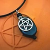 Kép 4/7 - Ónix Pentagrama - Wicca medálos nyaklánc