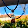 Kép 2/2 - Rudraksha - Citrin medálos nyaklánc