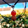 Kép 2/2 - Rudraksha - Karneol medálos nyaklánc