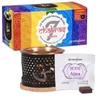 Kép 1/2 - Aromafume 7 csakra válogatás füstölő edény / aroma diffúzor szett