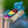Kép 2/3 - Fehér zsálya köteg (White Sage) - Csakra rózsaszirmokkal