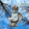 Kép 2/2 - Bölcsesség angyala szobor