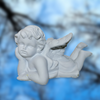 Kép 1/2 - Könnyedség angyal szobor