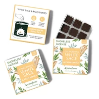 Aromafume Fehér zsálya & Palo Santo füstölőbrikett Aromafume Fehér zsálya & Palo Santo füstölőbrikett