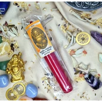 Buddha Maitréja Jólét és Bőség gyertya