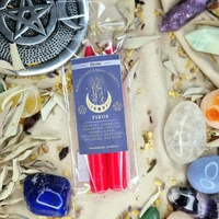 Mágikus kívánság gyertya - Piros