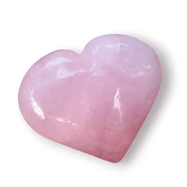 Rózsakvarc szív