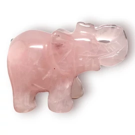 Rózsakvarc elefánt Rózsakvarc elefánt