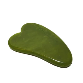 Gua sha arcmasszírozó - neferit jáde Gua sha arcmasszírozó - neferit jáde
