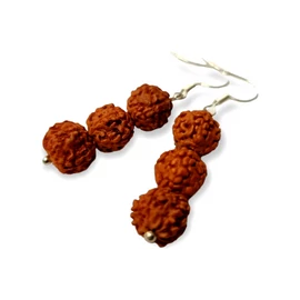 Rudraksha fülbevaló Rudraksha fülbevaló