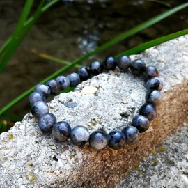 Labradorit /fekete/ karkötő 8 mm Labradorit /fekete/ karkötő 8 mm