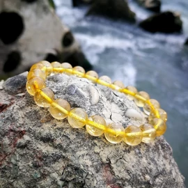 Citrin karkötő 8 mm - 1. osztályú