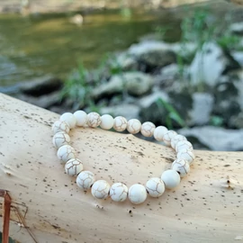 Magnezit karkötő 8 mm Magnezit karkötő 8 mm