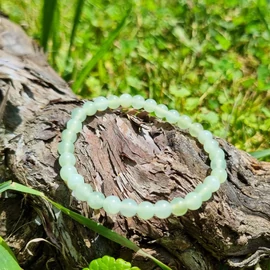 Kínai Jáde karkötő 6 mm Kínai Jáde karkötő 6 mm
