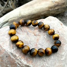 Tigrisszem karkötő 10 mm Tigrisszem karkötő 10 mm