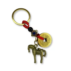 Feng Shui kulcstartó - Ló - Siker