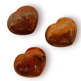 Vörös jáspis szív