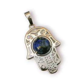Fatima keze - Láps lazuli medál Fatima keze - Láps lazuli medál