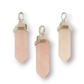 Inga medál - Rózsakvarc Inga medál - Rózsakvarc