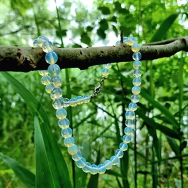 Opalit 8 mm gyöngysor Opalit 8 mm gyöngysor