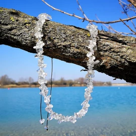 Hegyikristály splitter nyaklánc Hegyikristály splitter nyaklánc