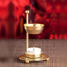 INARI füstölőrácsos edény sárgaréz színben