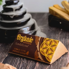 Back Flow - Organic Goodness - Szantálfa lefelé füstölőkúp