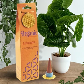 Organic Goodness - Levendula füstölőkúp Organic Goodness - Levendula füstölőkúp