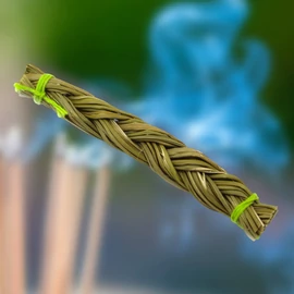 Édesfű - Illatos szentperje (sweetgrass) Zopf - Kicsi