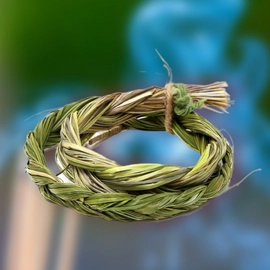 Édesfű - Illatos szentperje (sweetgrass) Zopf