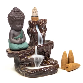 Back Flow - Kis Buddha - lefelé áramló füstölőtartó Back Flow - Kis Buddha - lefelé áramló füstölőtartó