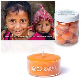 Good Karma sztearin teamécses csomag Good Karma sztearin teamécses csomag