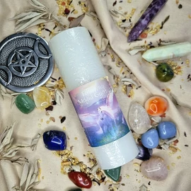 Fehérfény Mágia gyertya Fehérfény Mágia gyertya