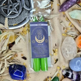 Mágikus kívánság gyertya - Zöld