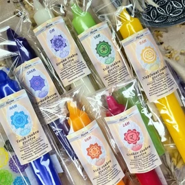 Szálas csakra gyertya