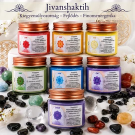 Jivanshaktih - szójaviasz illatgyertyák