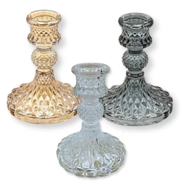 Sphatic - Üveg gyertyatartó