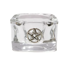 Pentagram szimbólumos mécsestartó Pentagram szimbólumos mécsestartó
